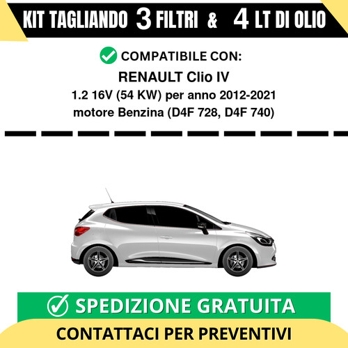 Tagliando per renault clio - tagliando,