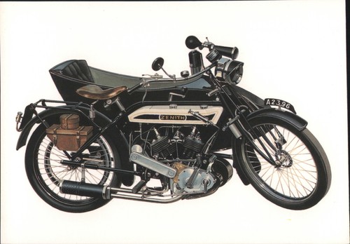 Moto zenith con sidecar - zenith,