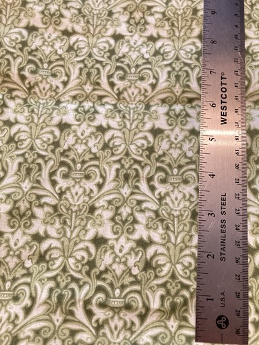 Tessuto cotone verde oliva