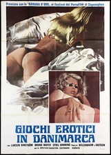 GIOCHI EROTICI IN DANIMARCA MANIFESTO FILM SEX LIEBESMARKT IN DÄNEMARK POSTER 4F