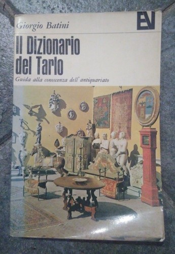 Libro dizionario del tarlo - dizionario,