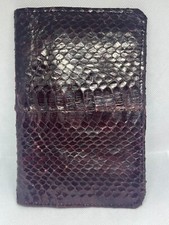 Portafogli in Vero Pitone