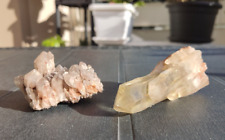 Minerale Quarzo Cristallo 2PCS