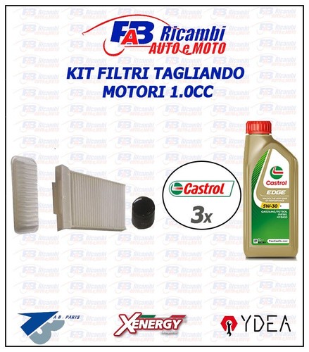 Kit tagliando filtri 107 - 3, c1