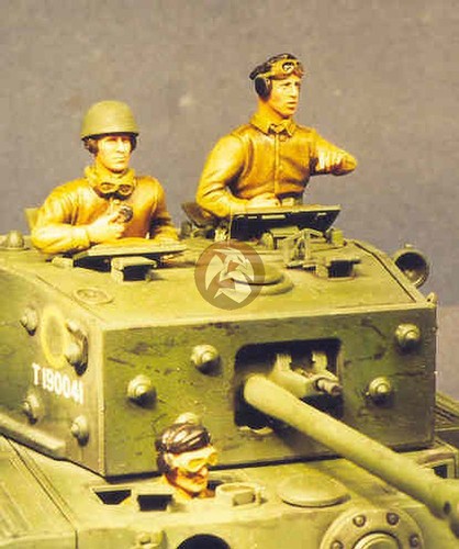 Resicast british tank - 1/35,