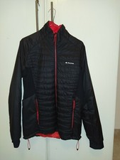 GIUBBOTTO PIUMINO UOMO TREKKING QUECHUA.TG.M NERO-ROSSO