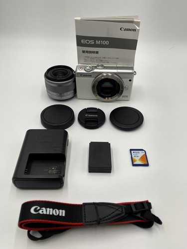 Canon eos m100 is stm - m100, 15-45