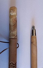 bastone alpenstock testa