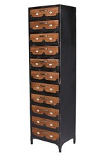 Comò Alto Loft Armadio Farmacia Comò Fabbrica Mobili Armadio Legno E Metallo