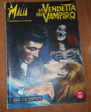 MALIA Anno IV n. 46 Novembre 1964 LA VENDETTA DEL VAMPIRO Fotoromanzi brivido