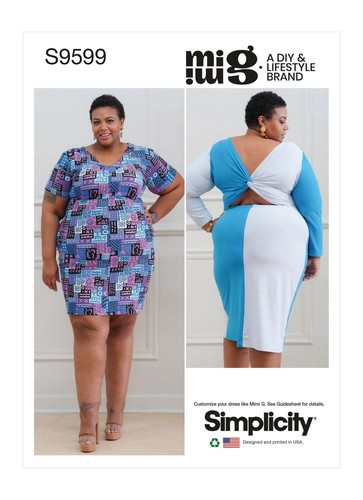 Simplicity 9599 donna - donna, a