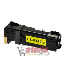 TONER GIALLO PER XEROX PHASER 6140 6140N 6140DN 6140VDN 6140VN