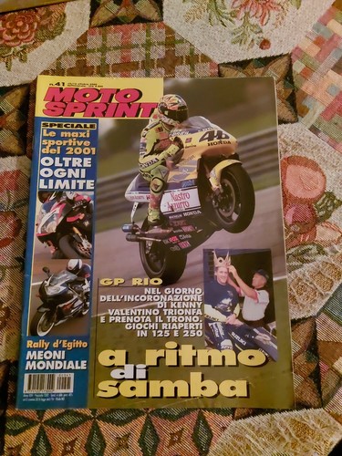 Rivista motosprint 41 del - motosprint,