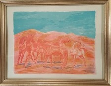 Aligi Sassu  Litografia 