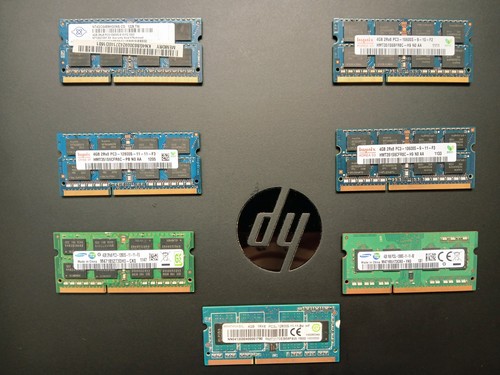 Lot 4gb ddr3 laptop ram - 7,