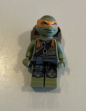 LEGO Michelangelo Minifigure Film 79115 TMNT Tartaruga Ninja Mutante Adolescente