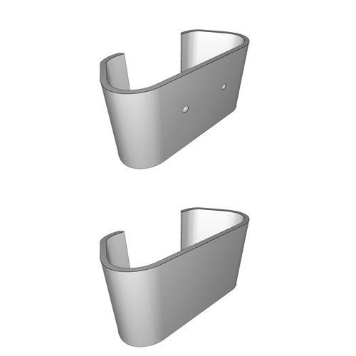 Staffa montaggio display - staffa, per