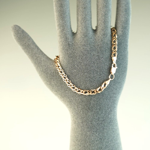 Bracciale doppio rombo - bracciale, rombo,