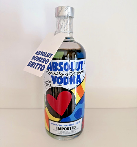Absolut vodka romero britto - absolut,