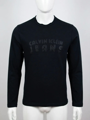 Maglia girocollo elasticizzata
