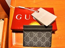 Portacarte Gucci Nero Monogram