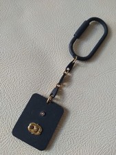 Portachiavi In Titanio Oro 750 E Diamante