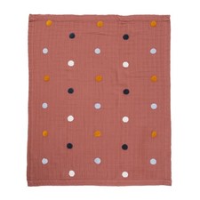 Coperte a fascia con ricamo in