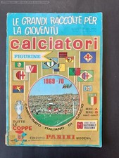 album Panini vuoto CALCIATORI 1969/70 Raccolte per la gioventu (04)