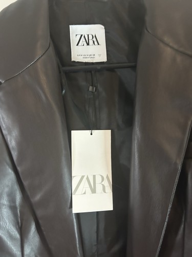 Zara giacca tuta donna marrone - tuta,