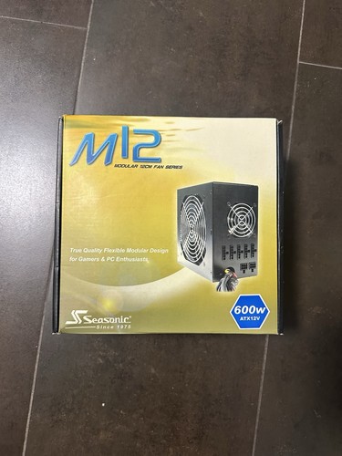 Alimentatore seasonic m12 600w - alimentatore,