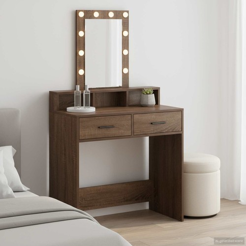 Tavolo trucco con luci a - trucco,
