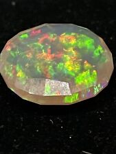 Ethiopian opal Opale etiope Cristallo Taglio Laser  10,55 cts Multicolor AAA