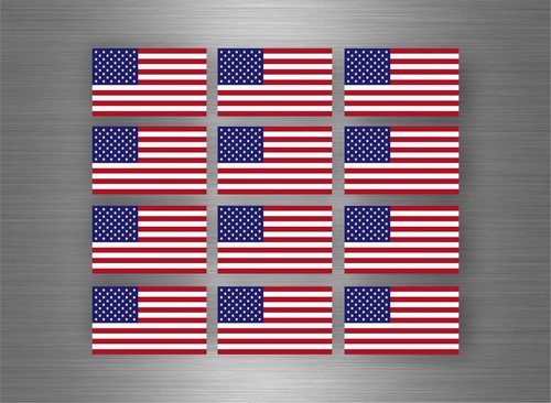 12x sticker adesivi - , usa