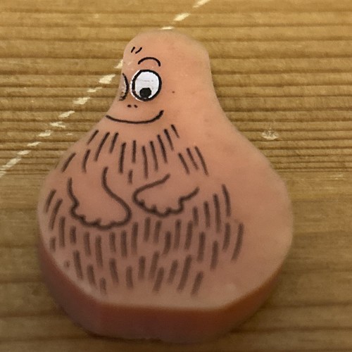 Rare vintage barbapapa - barbapapa, eraser
