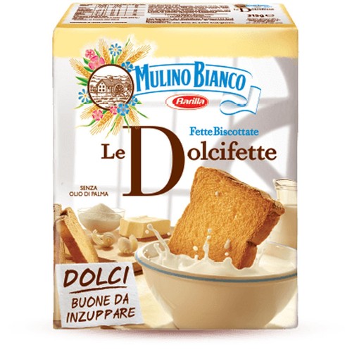 Fette biscottate mulino - fette, bianco