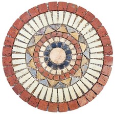 Rosoni rosone mosaico tondo in