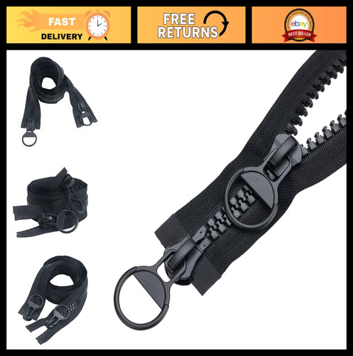 Cerniera nera resistente cm - cerniera,