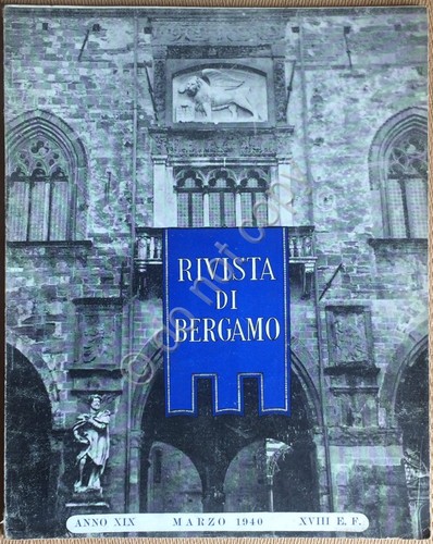 Rivista bergamo anno - bergamo, xix