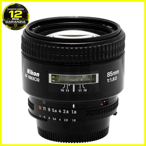 Nikon nikkor 85mm - af, f/1.8