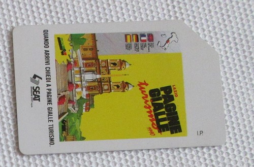 Scheda telefonica rara 
