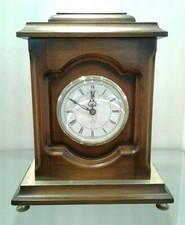 SVEGLIA  A CARICA MANUALE IN LEGNO ANNI 80 "NUOVA" 