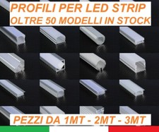 PROFILO ALLUMINIO 1m 2m 3m PER