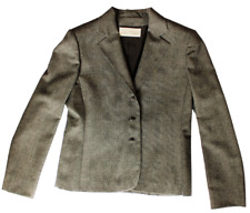 GENNY Tailleur Giacca Gonna Donna Vintage Taglia 44 Usato Colore Marrone