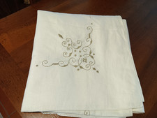antica tovaglia lino