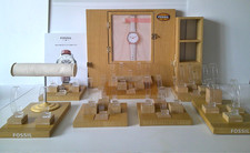 FOSSIL OROLOGI  ESPOSITORE  DA VETRINA   FOSSIL WATCH DISPLAY