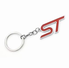 Ford ST Red Keyring Metal Car