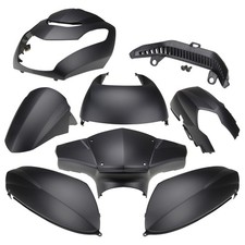 Kit carene nero opaco completo