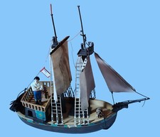 Rarissimo vascello veliero Perlana 1991 Sirenetta galeone Eric Little Mermaid