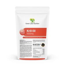 Olio di Krill Antartico 1000 mg – Omega-3 con Astaxantina Antiossidante Naturale