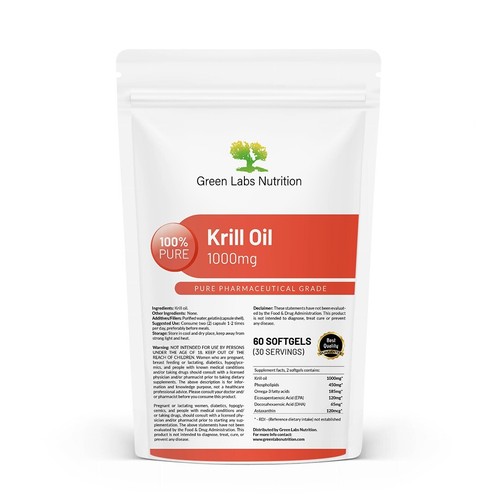 Olio krill antartico - di,